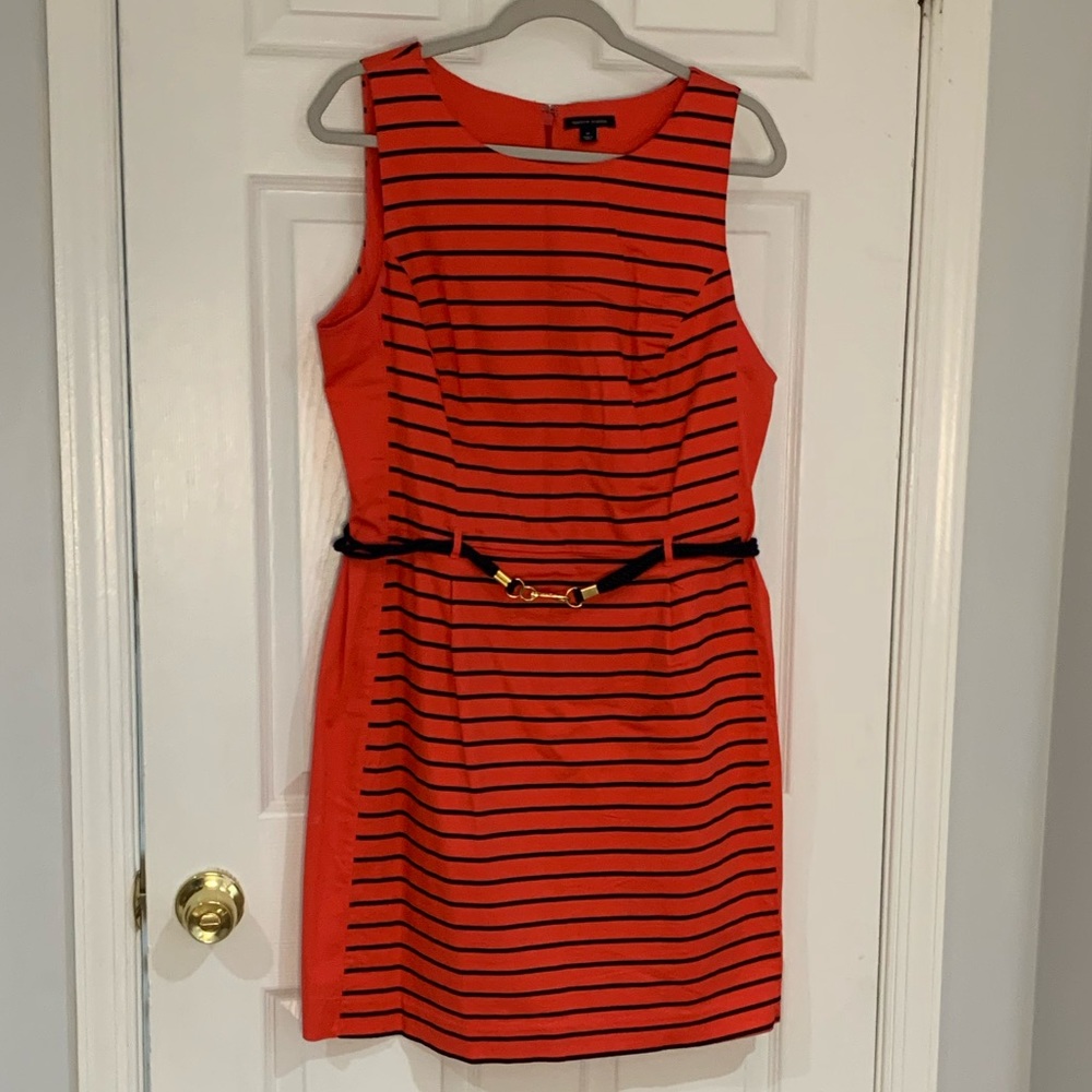 Tommy Hilfiger red dress with rope belt